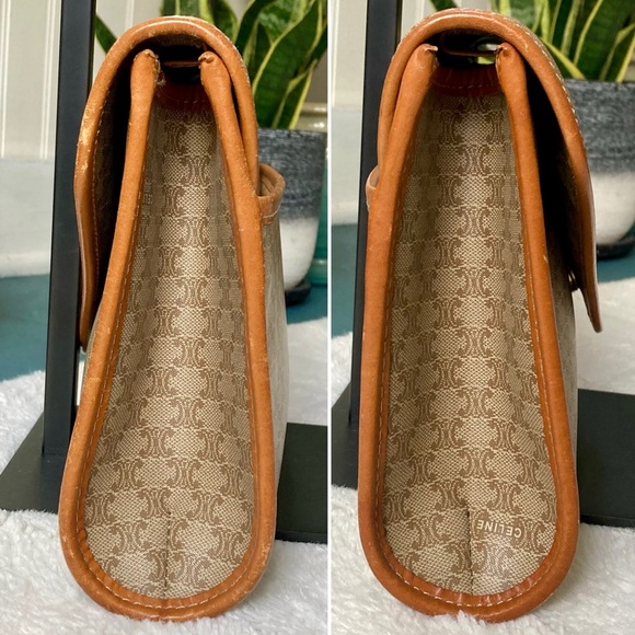 ❌SOLD❌ Celine ✨HP✨ Vintage Macadam Envelope Flap Bag - Picture 8 of 17